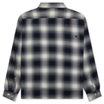 Saint Michael x Lastman Mx6 Checkered L/S Buttonup Shirt - Navy