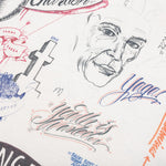 Saint Michael x Born X Raised LA L/S Tee - White