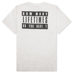 Saint Michael x Denim Tears Lives Tee  S/S Tee - White
