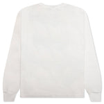 Brain L/S Tee - White