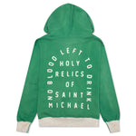 Hoodie - Green/Grey