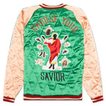 Saint Michael x Sukajyan Reversible Jacket - Green/Pink