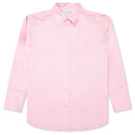 Satin Insert Shirt - Rose Pink