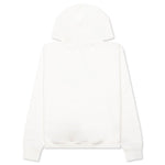 Satin Patch Oversized Hood - Off White