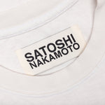 Satoshi Logo Tee - White