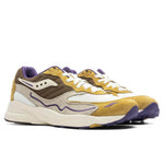 Saucony x Claima 3D Grid Hurricane - Gold/Cream
