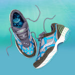 Saucony x FRESH RAGS Grid Web 'Manatee' - Grey/Blue