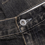 Savage Denim DP Wide Pants - Black