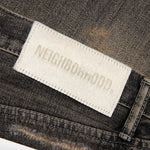 Savage Denim DP Wide Pants - Black
