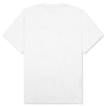 Scribbled Logo Tee - White