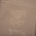 Script Carpenter Jacket - Light Brown
