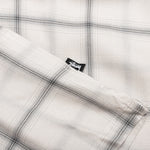Shadow Plaid Rayon Shirt - Natural