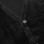 Shaggy Cardigan - Black