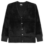 Shaggy Cardigan - Black