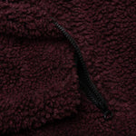 Sherpa Reversible Jacket - Burgundy