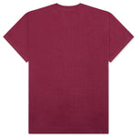 Shimmer Tee - Maroon