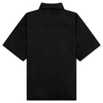 Zip Up Shirt - Black