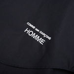 Curved Hem Short Sleeve Shirt - Black