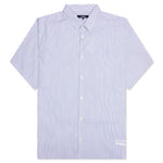 Short Sleeve Logo Shirt - Blue/White