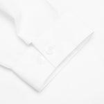 Long Sleeve Flower Graphics Shirt - Lily White