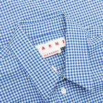 Checked Wool Shirt - Blue/White