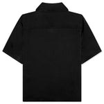 Fluid Viscose Shirt - Black