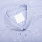 Monogram 72 Jacquard Shirt - Baby Blue
