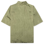 Silk And Nylon Shirt - Grasshopper