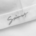 Short Sleeve Military Shirt - White