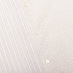 Short Sleeves Asymetric Shirt - Chalk