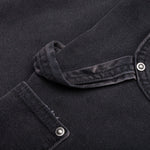 Stud Denim Shorts - Black