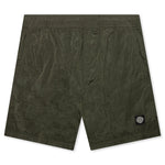 Nylon Shorts - Olive