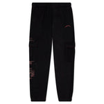 Cross Cargo Sweatpants - Black
