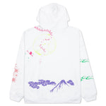Himalayas Tattoo Hoodie - White