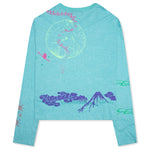 Himalayas Tattoo L/S Tee - Teal