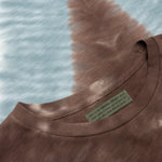 Ritual Tie Dye Tee - White/Brown