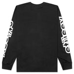 Sideways L/S Tee - Black