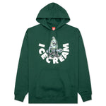Skate More Hoodie - Dark Green