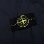Skin Touch Nylon Bomber Jacket - Navy Blue