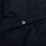 Skin Touch Nylon Bomber Jacket - Navy Blue