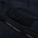 Skin Touch Nylon Bomber Jacket - Navy Blue