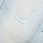 Skinny Fade Distressed Jeans - Light Indigo