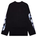 Skull L/S Tee - Black/Silver