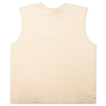 Sleeveless Crew Tee - Archival White