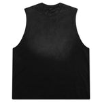 The Dean Sleeveless Tee - Pigment Black