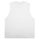 The Dean Sleeveless Tee - White