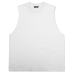 The Dean Sleeveless Tee - White