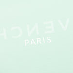 Slim Fit Reverse Print T-Shirt - Aqua Green