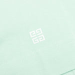 Slim Fit Reverse Print T-Shirt - Aqua Green