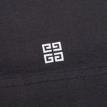 Slim Fit Reverse Print T-Shirt - Charcoal